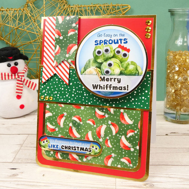 Christmas Crackers Topper Sheet - Festive Food-2