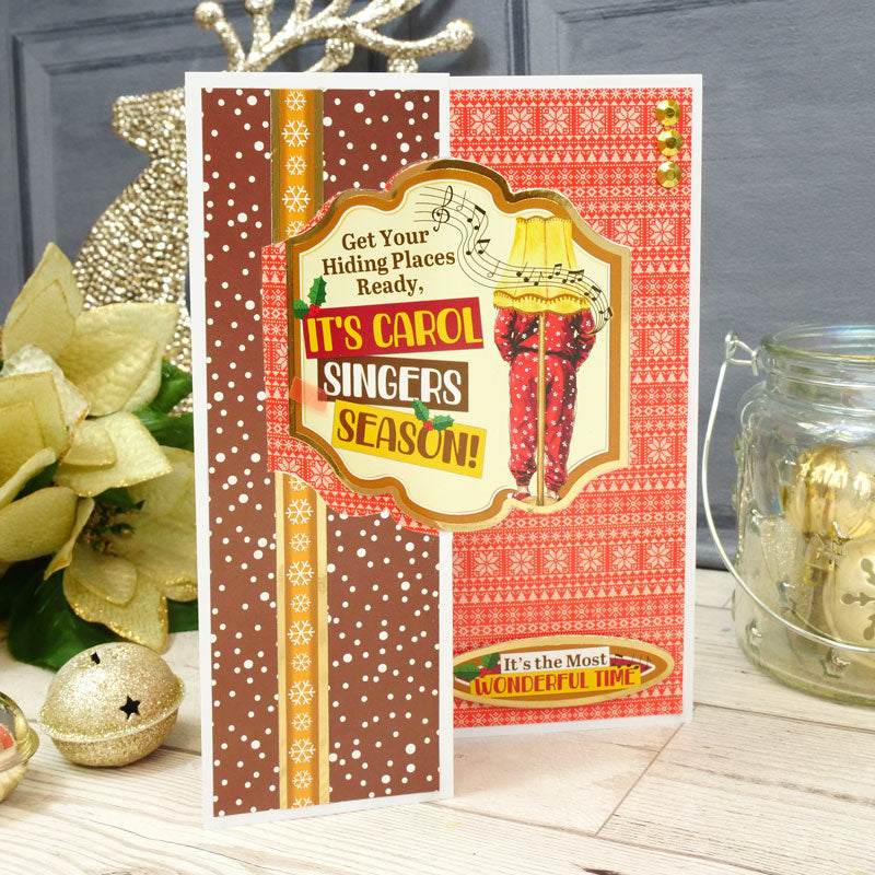 Christmas Crackers Luxury Card Toppers Kit-2