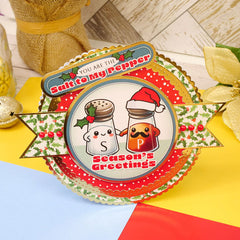 Christmas Crackers Topper Sheet - Festive Food-4