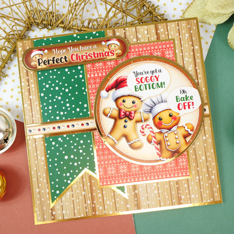 Christmas Crackers 8" x 8" Paper Pad-5
