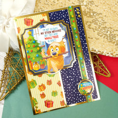 Christmas Crackers Luxury Card Toppers Kit-4