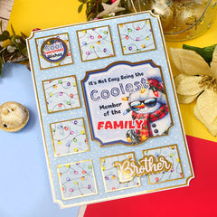 Christmas Crackers Topper Sheet - Let it Snow-2