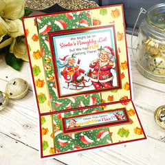 Christmas Crackers Luxury Card Toppers Kit-6