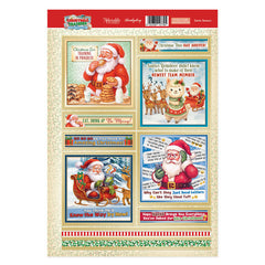Christmas Crackers Topper Sheet - Santa Season-1