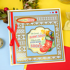 Christmas Crackers Luxury Card Toppers Kit-8