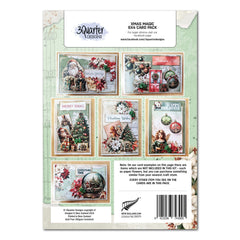3Quarter Designs Pack de Cartes Magie de Noël 6x4-2