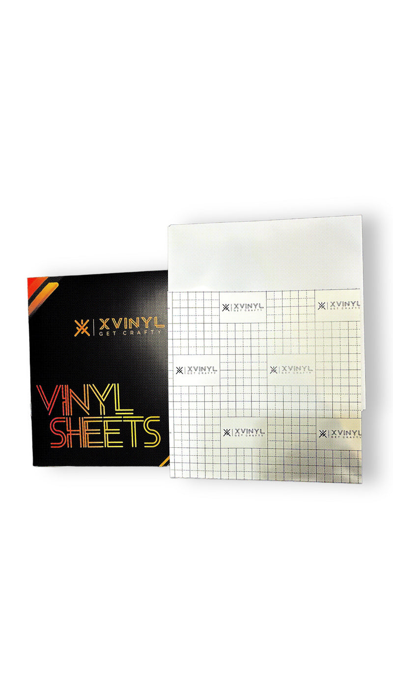 XVinyl Pro White Gloss Permanent Adhesive Vinyl with PET Backing-2