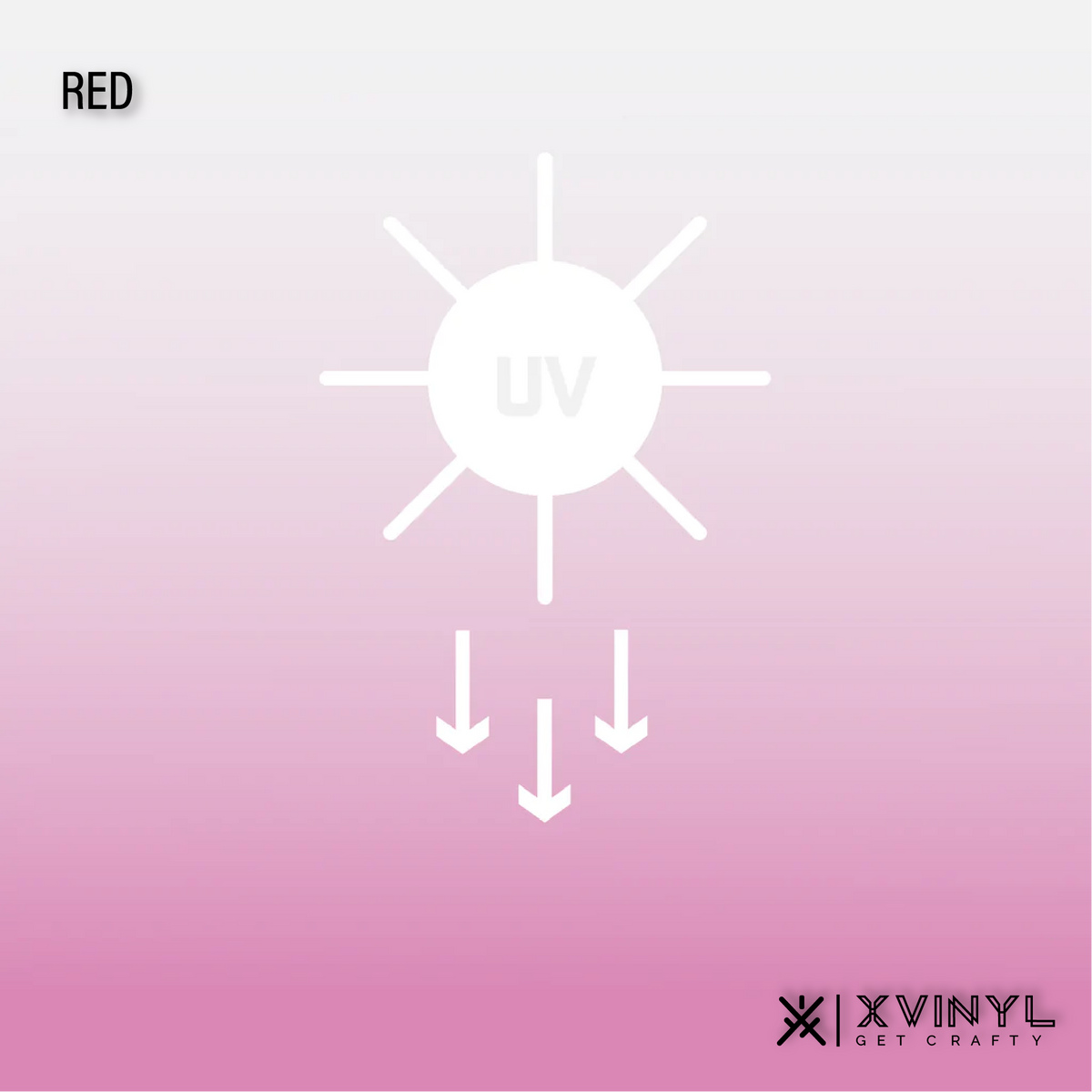 XVinyl Light Sensitive Heat Transfer Vinyl - Color-Changing Fun for Cotton, Polyester, Blends-2