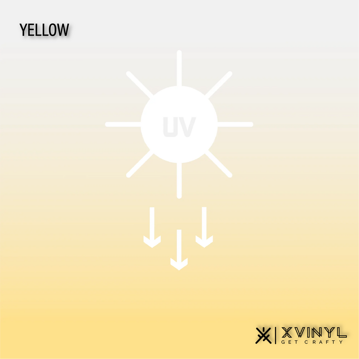 XVinyl Light Sensitive Heat Transfer Vinyl - Color-Changing Fun for Cotton, Polyester, Blends-1