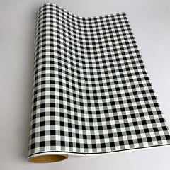 XVinyl HTV Buffalo Plaid White Pattern-1