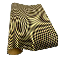 XVinyl HTV Chess Gold Black Pattern-1