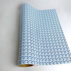 XVinyl HTV Ribbon Blue Pattern-1