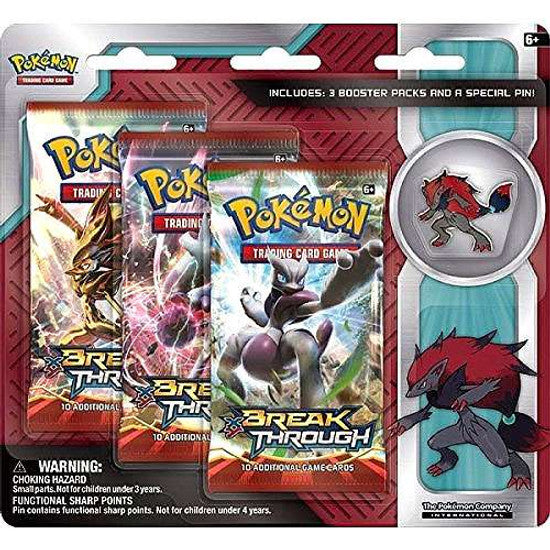Pokémon TCG - XY - BREAKthrough - 3 Packs Blister (Zoroark)