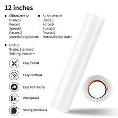 XVinyl Permanent Adhesive Vinyl Sheets Multi Color Starter Pack  (50-12" x 12" Sheets)-2