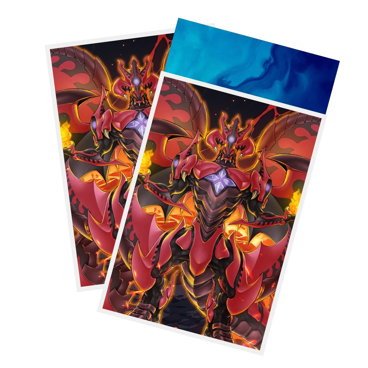 Red Supernova Dragon Card Sleeves-2