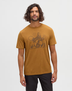 Sasquatch Sends It T-Shirt-3