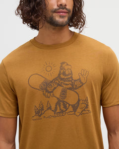 Sasquatch Sends It T-Shirt-4