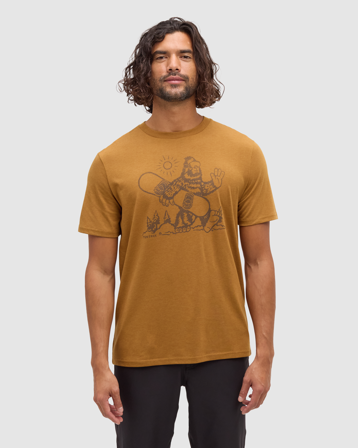 Sasquatch Sends It T-Shirt-1