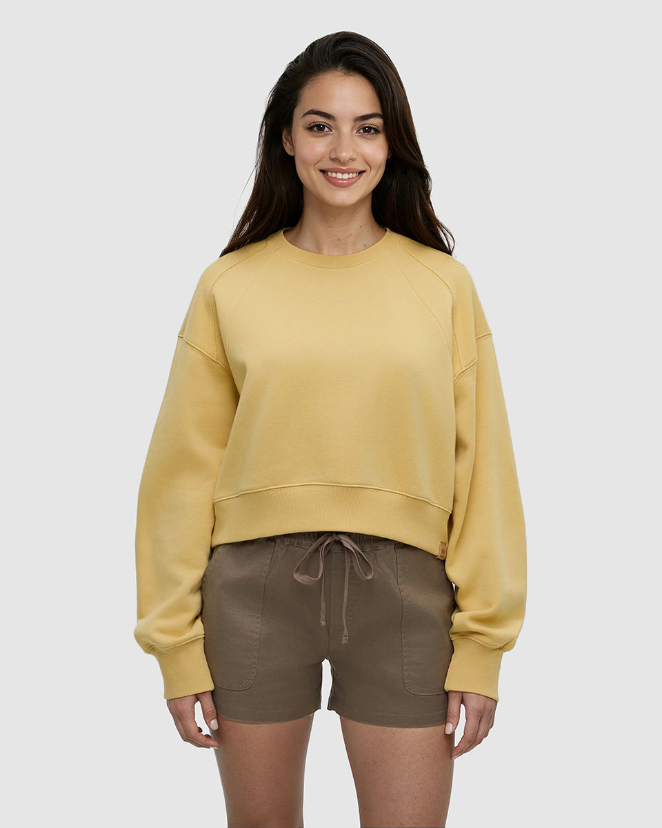 Bluffs Cropped Crew-1