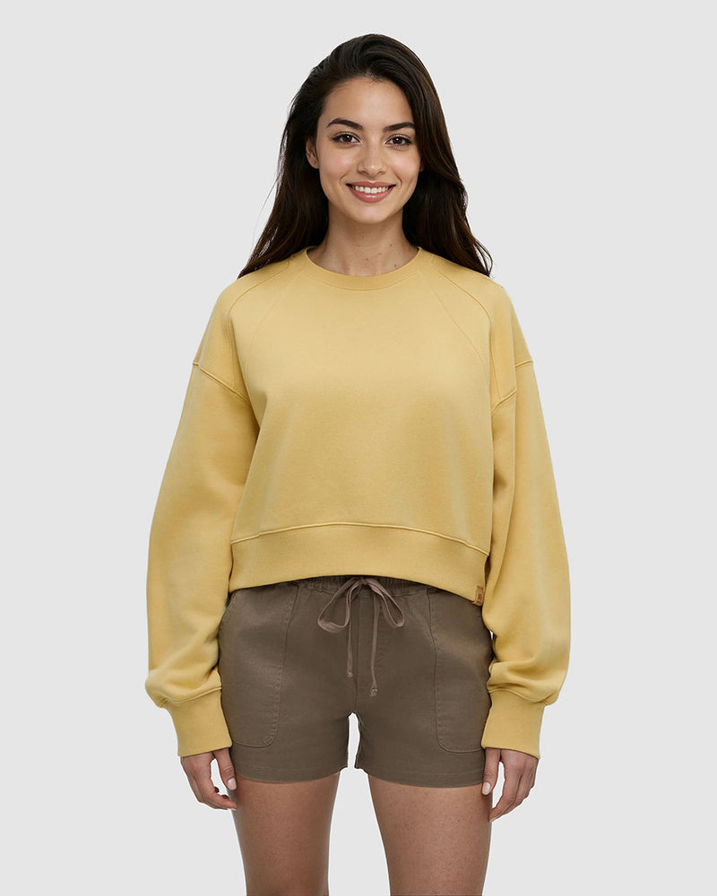 Bluffs Cropped Crew-1