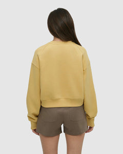 Bluffs Cropped Crew-3