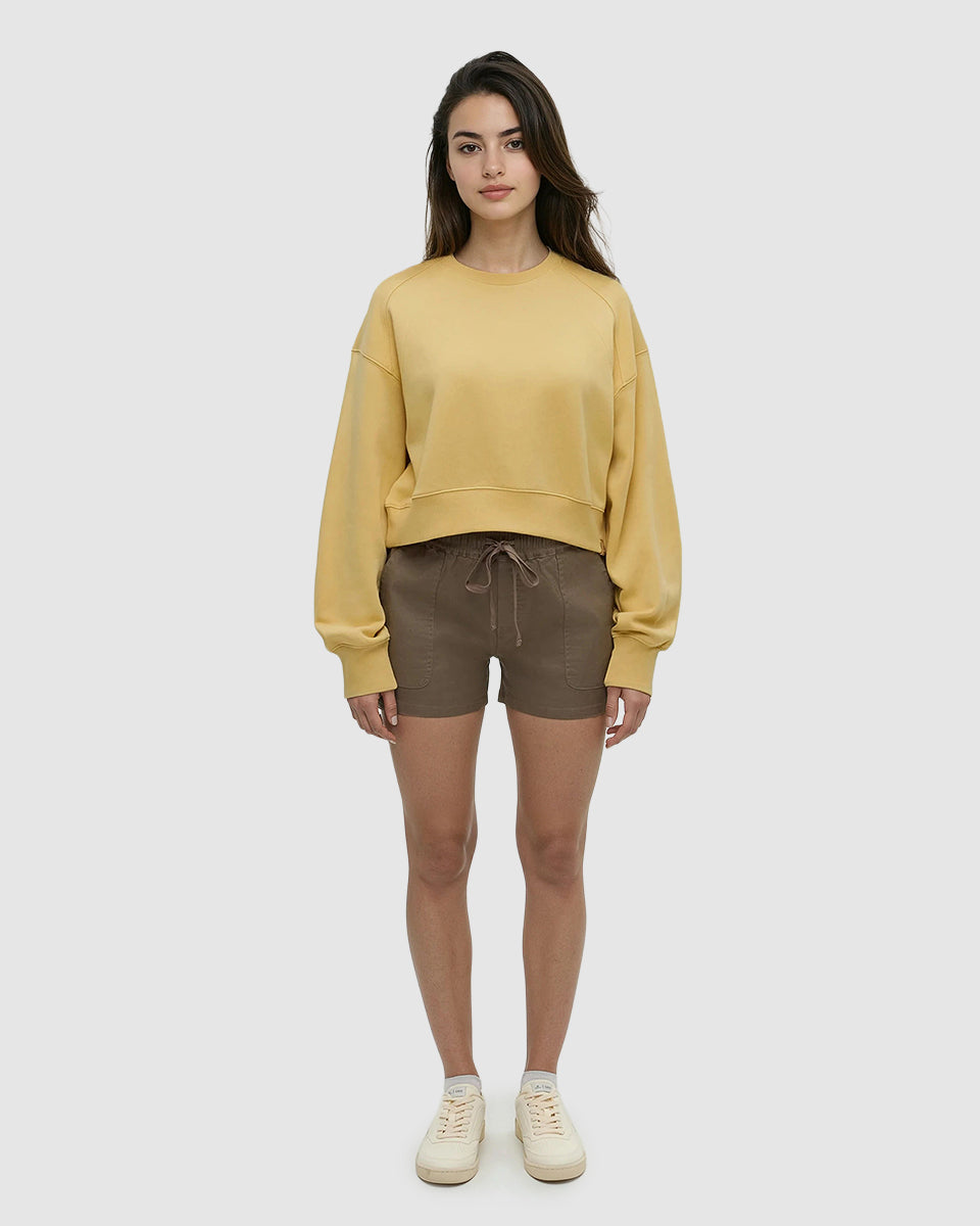 Bluffs Cropped Crew-4
