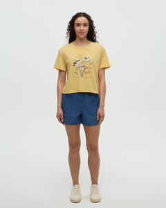 Floral Crop T-Shirt-2