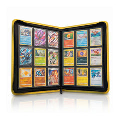 EVORETRO 9-Pocket Zip-Up Trading Card Zipper Binder for 360 cards-9