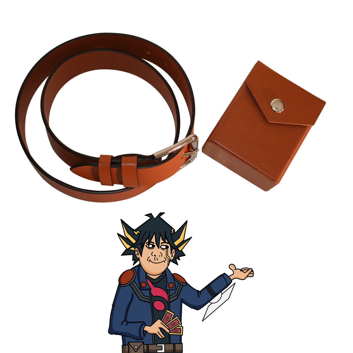 Yusei's Replica Combo! Deck Box & Belt-3