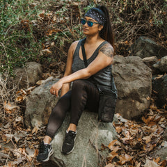 ZANheadgear 3 In 1 Classic B&W Paisley Bandana-2