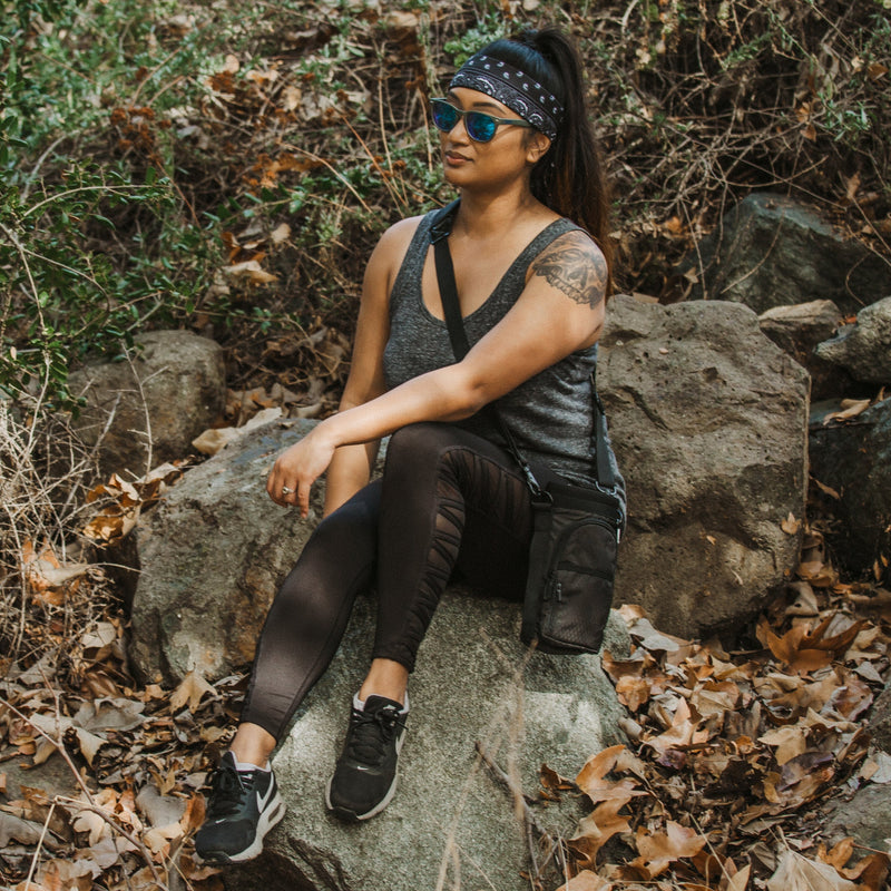 ZANheadgear 3 In 1 Classic B&W Paisley Bandana-2