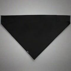 ZANheadgear 3 In 1 Classic Plain Black Bandana-1