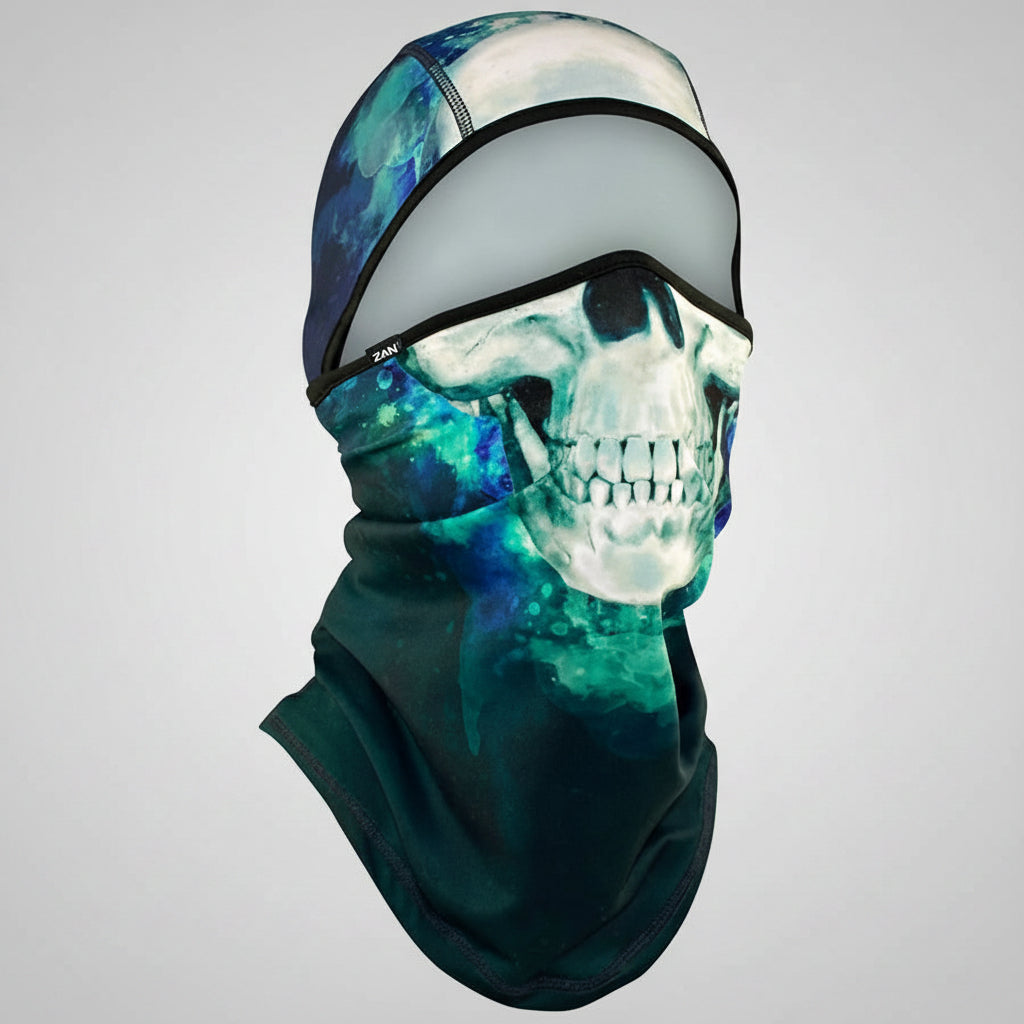 ZANheadgear Convertible Balaclava SportFlex Series Paint Skull-3
