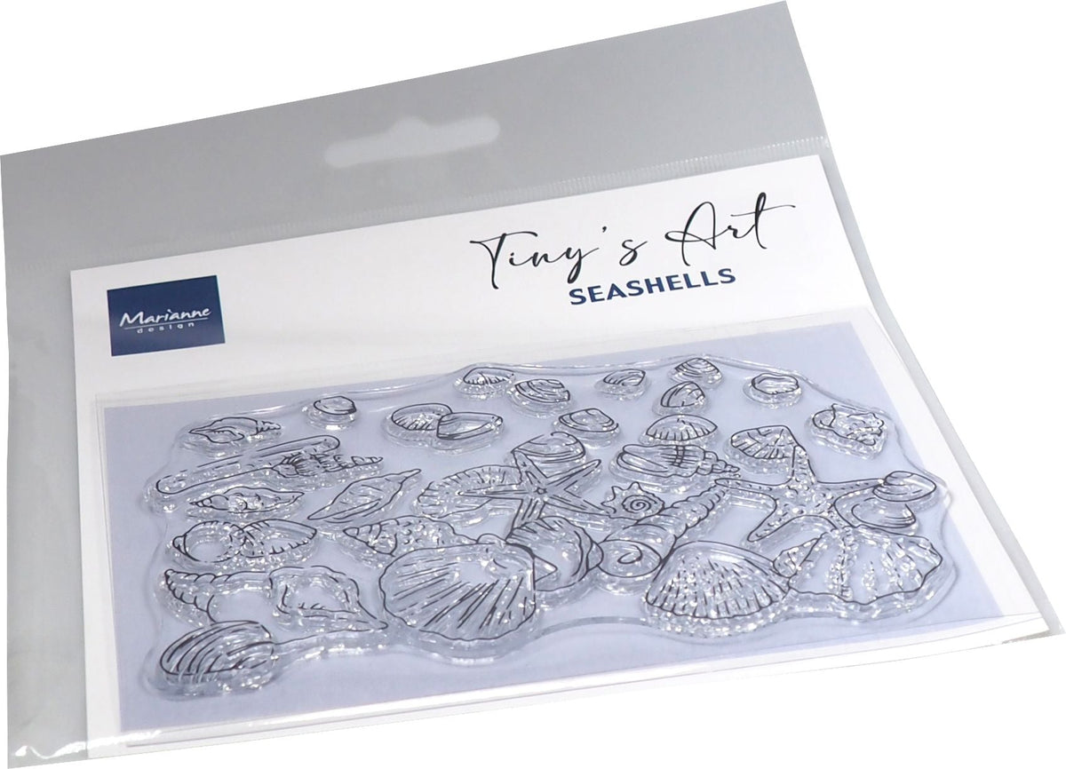 Marianne Design Clear Stamp - Tiny's Art - Seashells-1