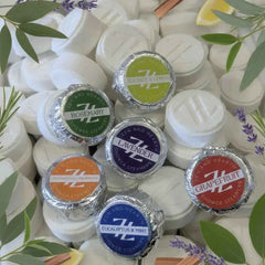 Zen & Hearth – Pastillas de ducha personalizadas | Bombas de aromaterapia para ducha personalizadas para la relajación: elija lavanda, eucalipto, pomelo y más-1