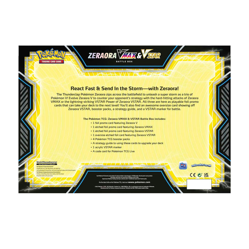 Pokémon TCG - Sword & Shield - Zeraora Vmax & Vstar Battle Box-4