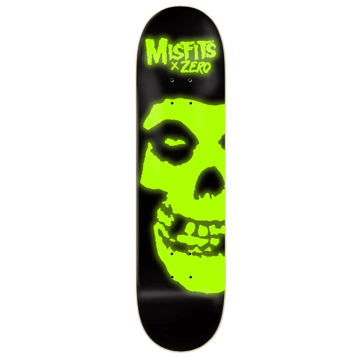 Zero x The Misfits 'Fiend Skull' Deck - Glow in The Dark-2