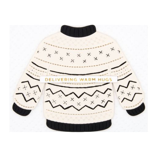 Troqueles grabados Stitched Christmas Sweater de la colección Christmas-4