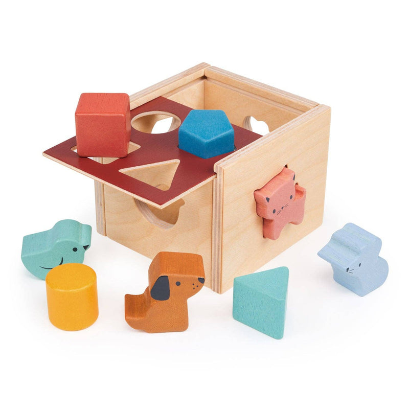 Mentari Toys - Bambino Shape Sorting Cube - Canadian Supplier - Ages 2+-1