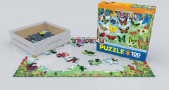Eurographics Garden Butterflies 100-Piece Puzzle - Ages 5+-3