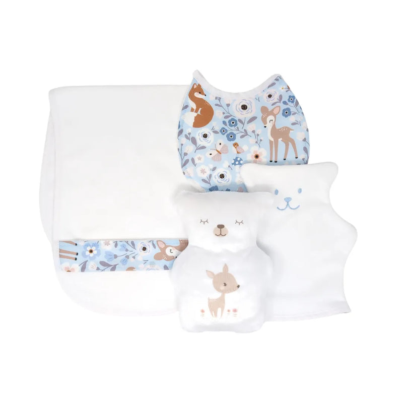 Mia Newborn Gift Set - Pink Woodland Print-1