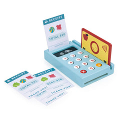Mentari Toys Wooden Card Machine - Pretend Play Toy - Ages 3+-1