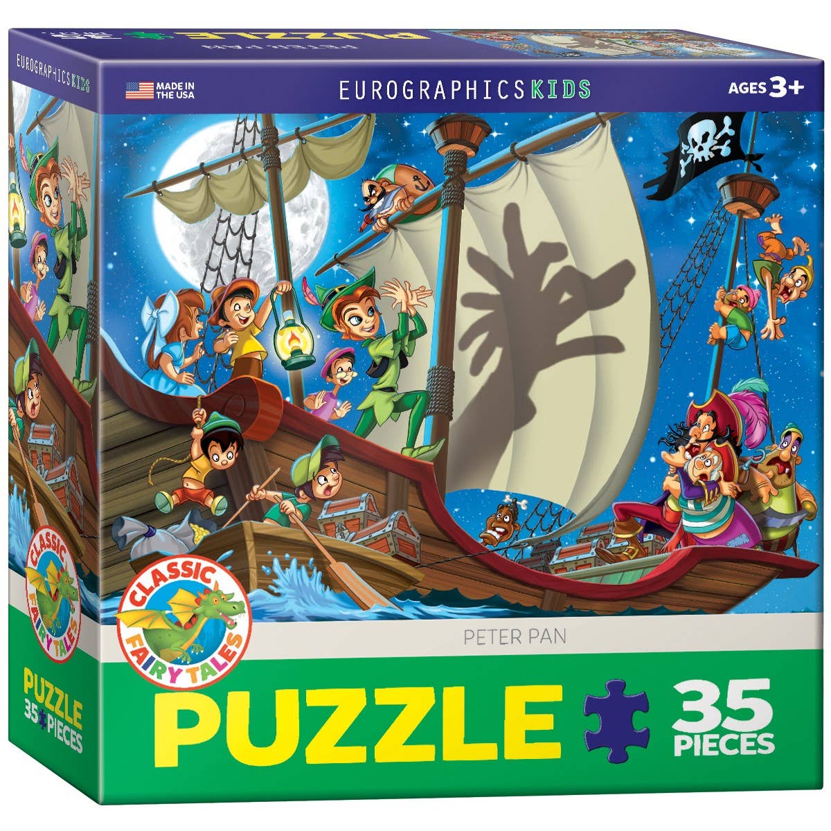 Eurographics Peter Pan 35-Piece Puzzle - Ages 3+-1