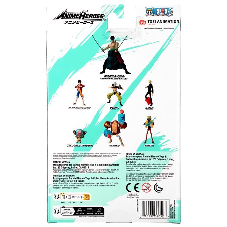 Anime Heroes - One Piece - Roronoa Zoro - Three Sword Style-11