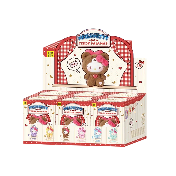 Sanrio Hello Kitty Teddy Pajamas (1 Completed Case)-7