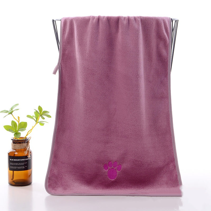 Polyester Pet Cat Dog Bath Quick-drying Towel-2