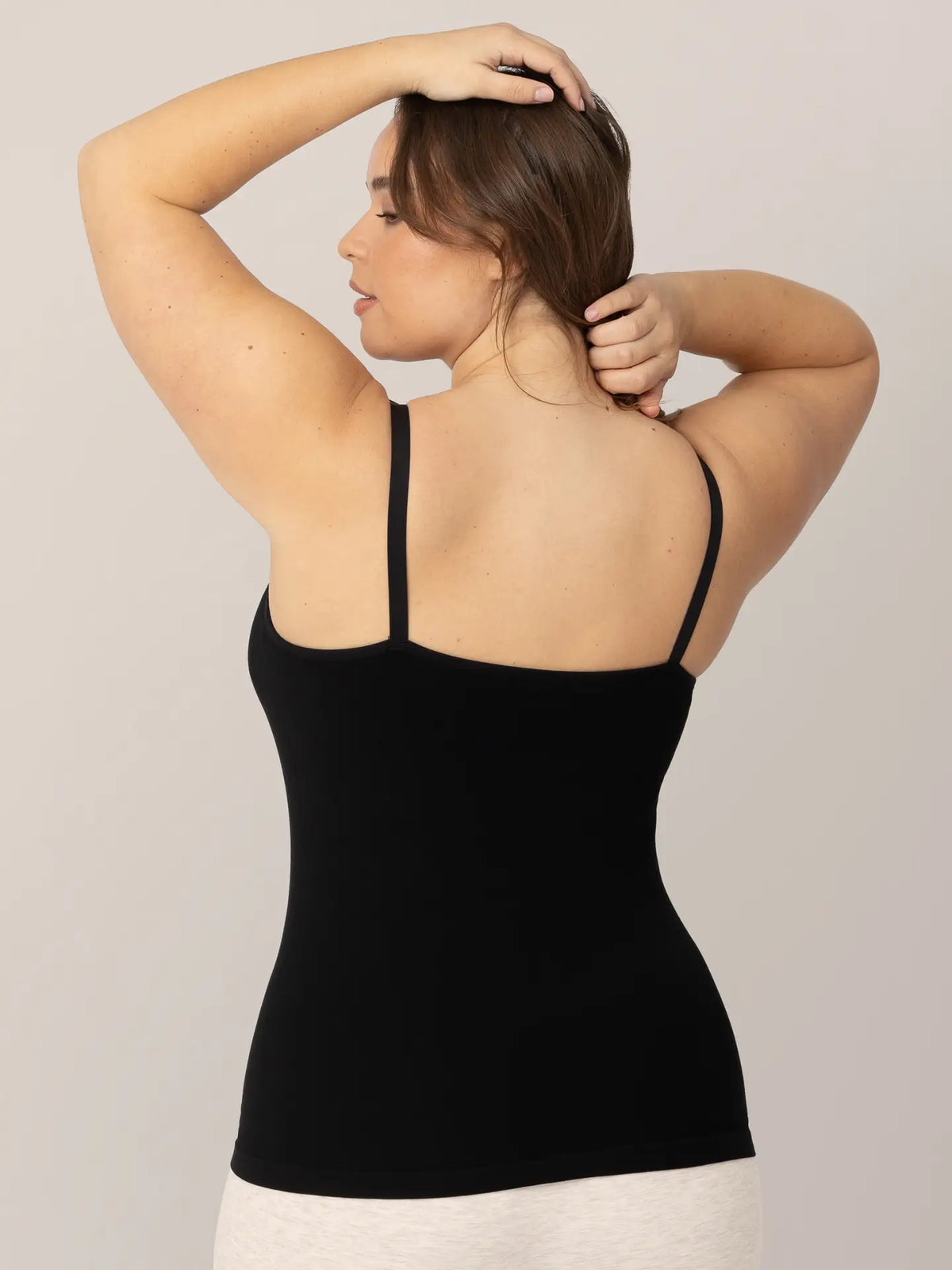 Sublime® Bamboo Maternity & Nursing Camisole | Black-2