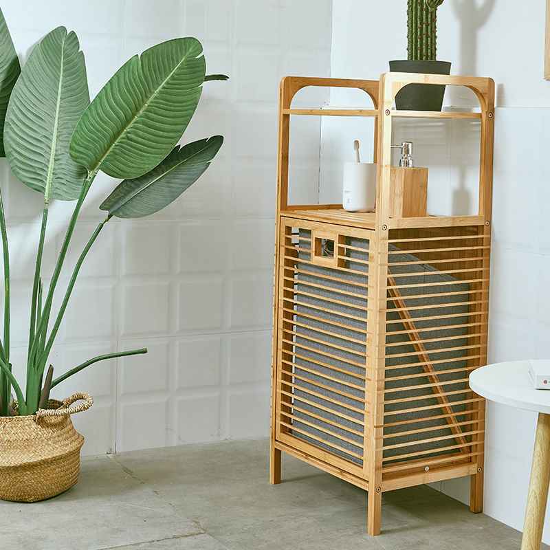 Simple Folding Japanese Nanzhu Fabric Shelf-3