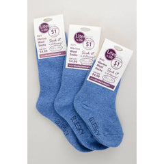 Little Ones' Merino Wool Socks | Denim-1
