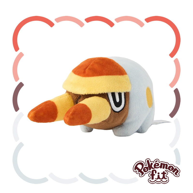 Pokémon Plush - Pokemon Fit - Grubbin (No.736)-1